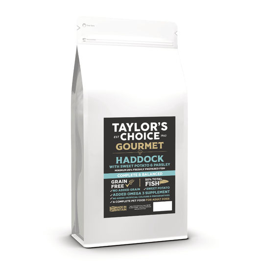 Taylors Gourmet Adult Haddock with Sweet Potato image 0