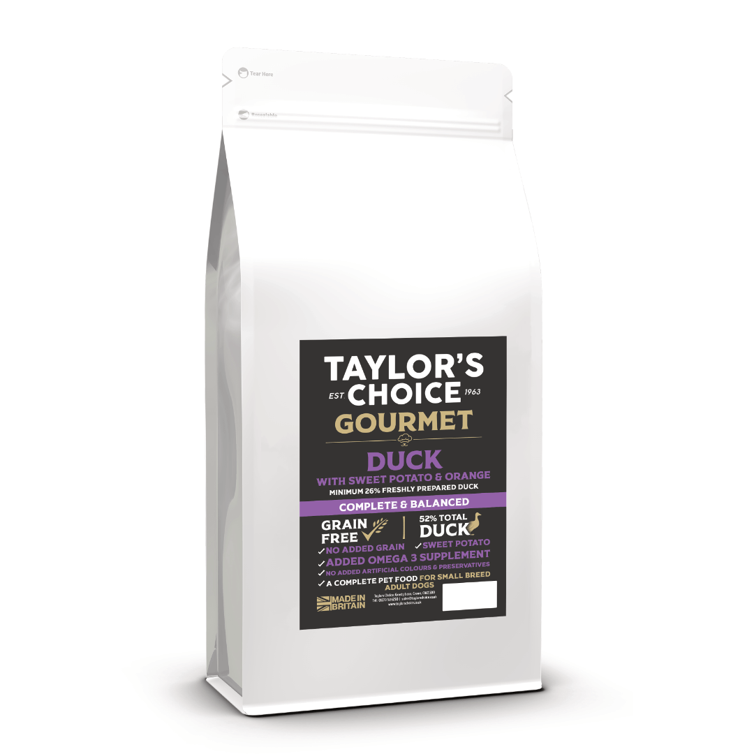 Taylors Gourmet Adult Small Breed Duck, Sweet Potato & Orange image 0
