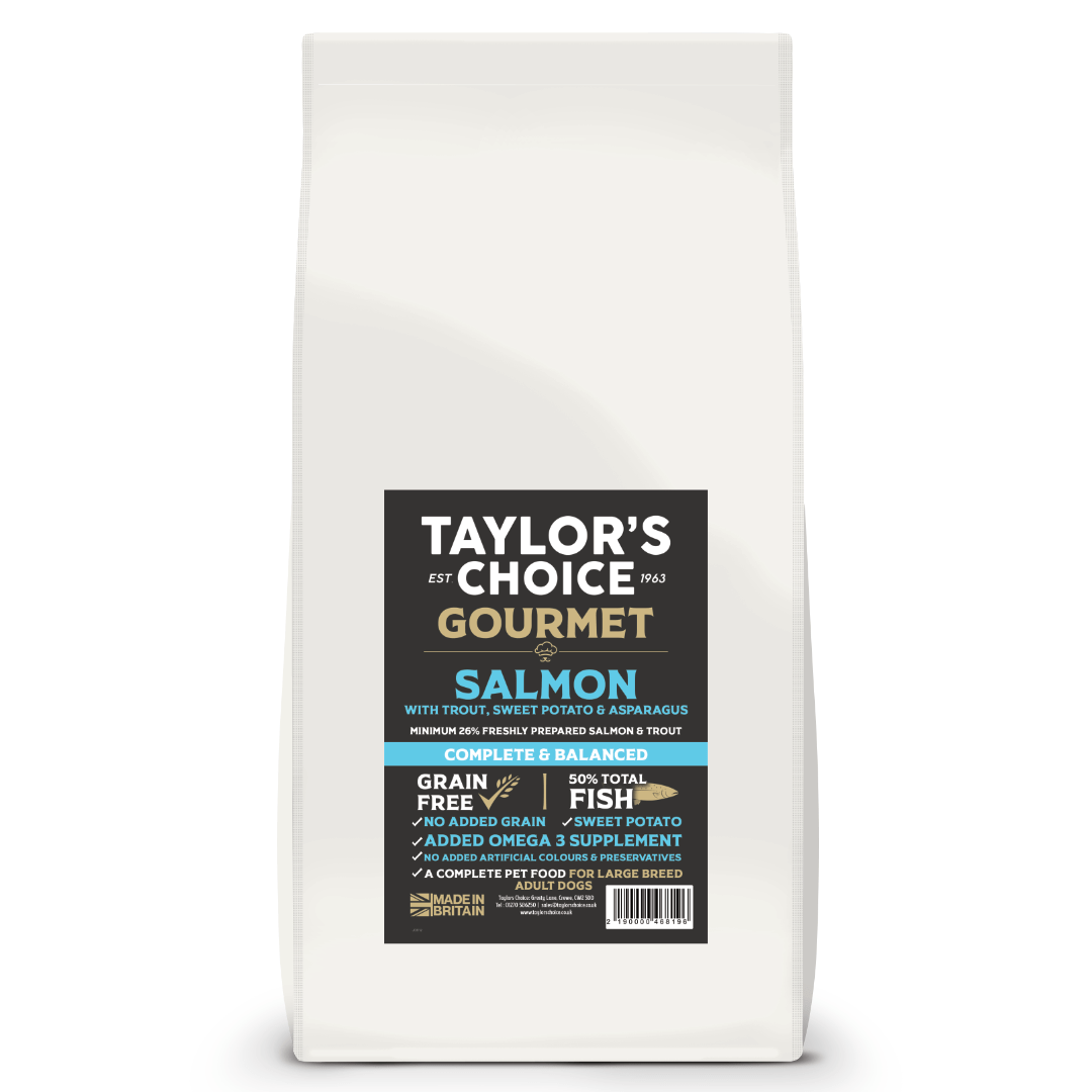 Taylors Choice Dog Gourmet Large Breed Salmon, Trout & Sweet Potato image 0
