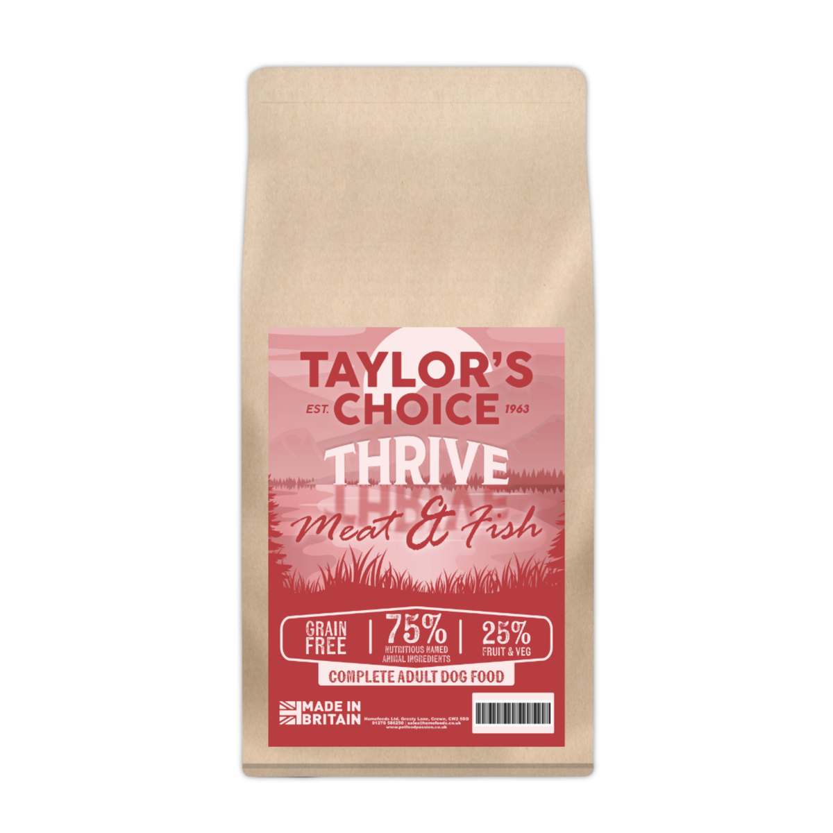 Taylor’s Choice Thrive Meat & Fish