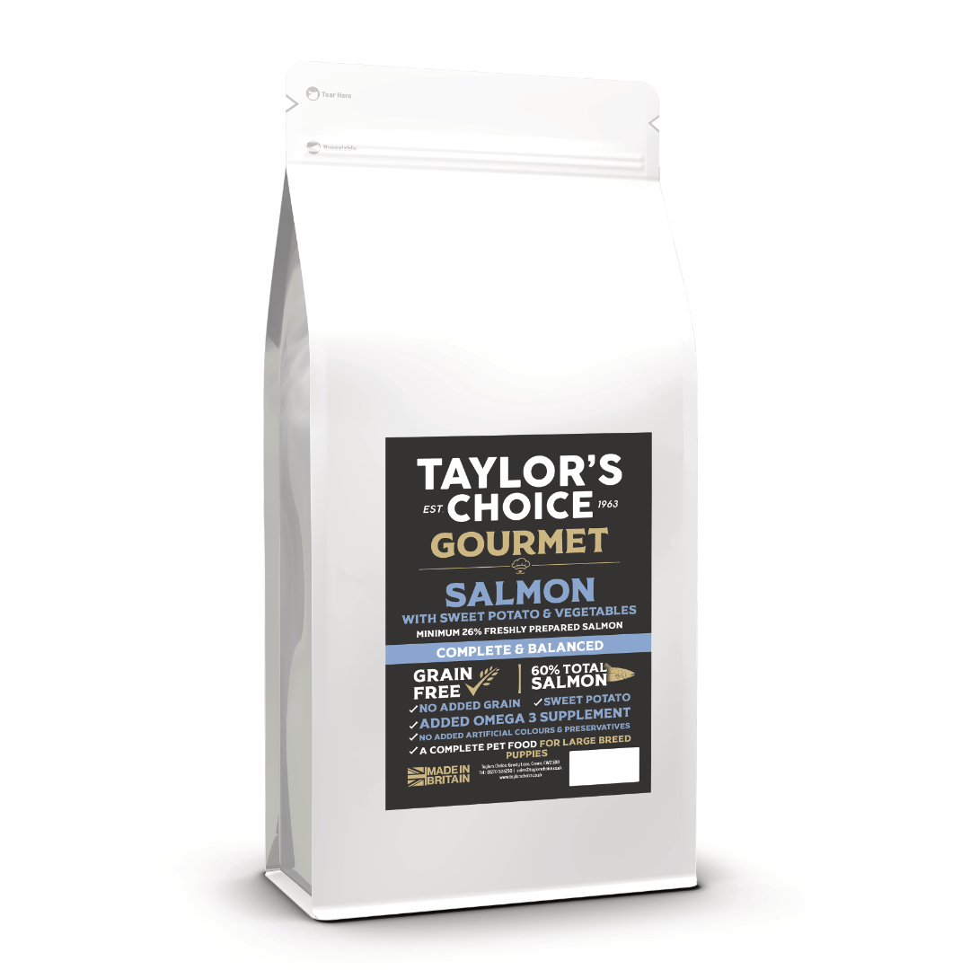 Taylors Gourmet Puppy/Junior Large Breed Salmon & Sweet Potato image 0