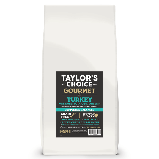 Taylors Choice Dog Gourmet Light Turkey, Cranberry & Sweet Potato image 0
