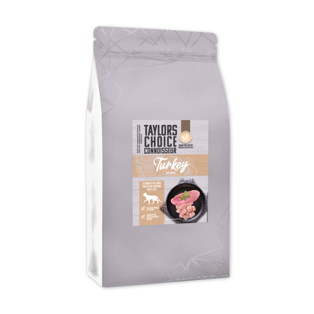 Taylors Choice Connoisseur Turkey & Chicken Adult Dry Cat Food 1.5kgs image 0